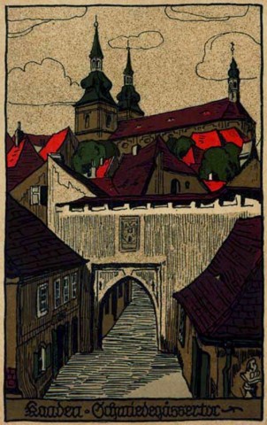 Eingang zur neuen Bilder Show